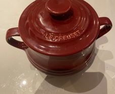 Le creuset bean pot