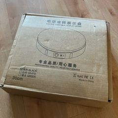 Electric turntable display stand