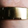 Fossil Womens Gold Color Watch ES-2968 battery -  works well Image 7