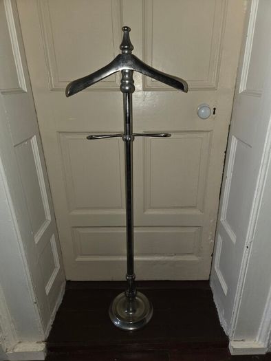 Vintage Chrome Valet Stand