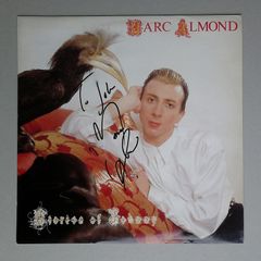 Marc Almond autographed vinyl dedicated To John