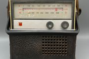 VEGA-402 B Vintage 1972 Soviet Russian Radio USSR - With Case - Untested - Prop