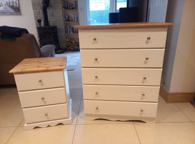 chest of drawers and locker