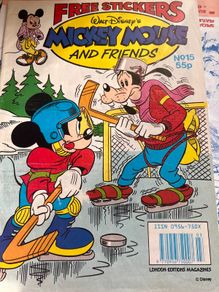 Comic Book - Walt Disney's Mickey Mouse And Friends #15 1990 London Editions