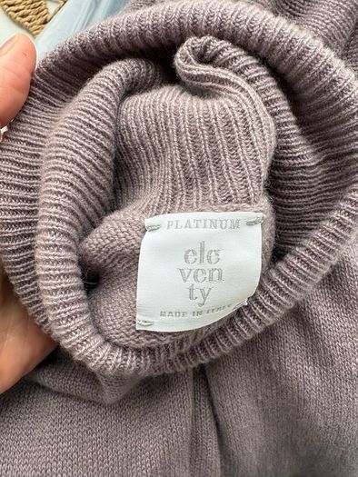 Eleventy Cashmere turtleneck violet Size M