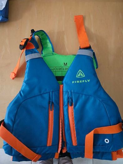 Firefly Buoyancy Aid Life Jacket Size M  Blue Green  Kayaking and Watersports