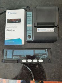 taxi meter and printer