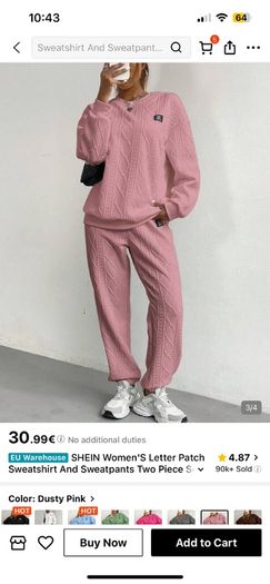 pink tracksuit
