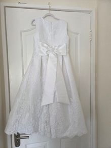 For Sale Monsoon white lace communion dress
