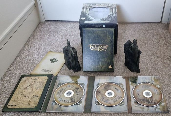 Lord of the Rings collectors DVD gift set