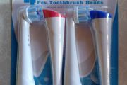 4 Pack Of Soft Bristle Toothbrush Heads (new).