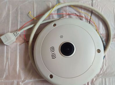 CCTV CCTV GeoVision GV-FE421 4M H.264 Camera IP Fisheye with Case
