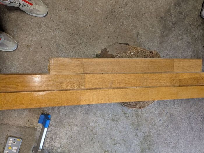 Semi solid oak flooring