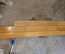 Semi solid oak flooring