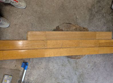 Semi solid oak flooring