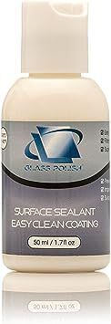 GLASS POLISH 14111 Surface Sealant, Easy Clean Coating and Water Repellent for Glass, Plastic, Plexiglas, Metal, Chrome, Car Headlights | 50 ml