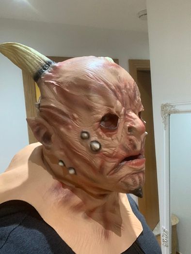 halloween full head Demon mask