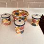 Oven Casserole Dish & 5 Cannisters Image 2
