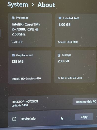 Dell Latitude 5480