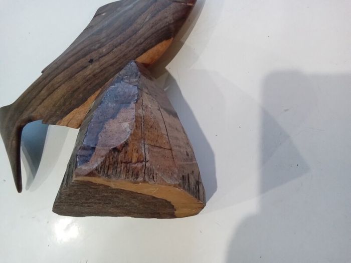 vintage Eric Anderson wood carving