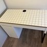 MICKE Desk IKEA, white/anthracite, 105x50 cm Image 2