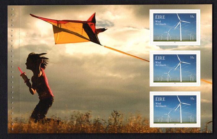 2011 Ireland Renewable Energy Prestige Commemorative Stamp Booklet Mint Never Hinged (MNH). Scans of contents show in advert.