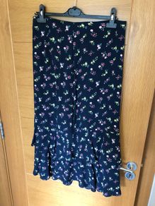 Oasis midi skirt ditsy floral