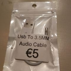 Usb To 3.5MM Audio Cable