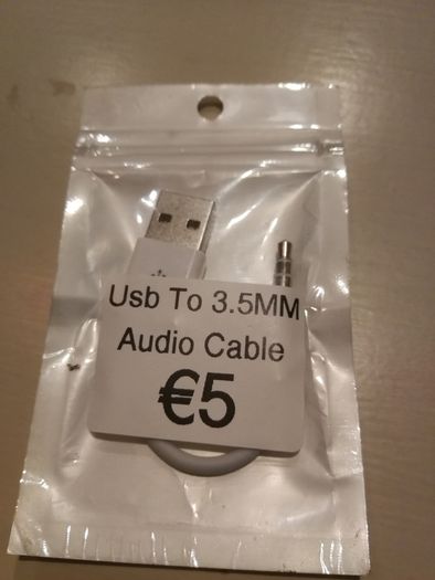 Usb To 3.5MM Audio Cable