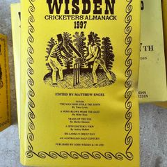 Wisden cricket almanac 1992-2002 editions