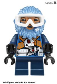lego Rio Durant Item No: sw0955