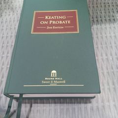 Keating on Probate, Albert Keating, hardback book, D18 post 7e