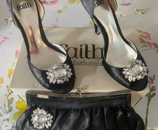 Faith Shoes and Matching Bag Size 6