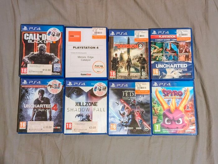 PS4 Games (Different prices)