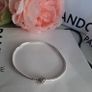 New genuine pandora rose clasp moments charm bracelet Image 3