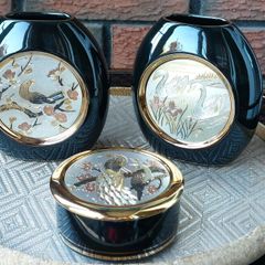 The Art of Chokin 24kt Gold Edged Set