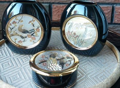 The Art of Chokin 24kt Gold Edged Set