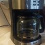 Swan Filter Coffee maker 12 Cup with glass carafe. Image 4