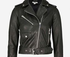 Whistles leather biker jacket