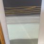Chocolate beige & gold Canvas Art 40cm x 100cm x 3.5cm V. good condition Image 2