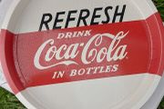 Coca Cola,advertising metal drinks tray ,,nice condition, buyer collects or pays postage thank you, sold as seen ,see pictures for condition