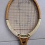 Vintage Symonds Tennis Racket with Wooden Press Image 7