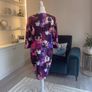 Ladies Purple and Pink Midi Dress by Nissa Image 10