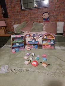 large squishmallows squish ville playsets