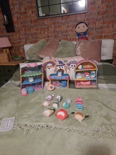large squishmallows squish ville playsets