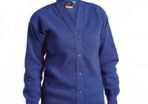 Hunter Knitwear School Cardigan, Size 7-8 Years, 28