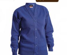 Hunter Knitwear School Cardigan, Size 7-8 Years, 28