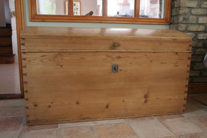 Antique Pine Chest