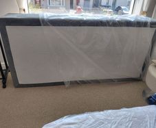 Single divan base with 2 pull out drawers  NEW