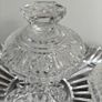 Vintage Art Deco clear cut glass vanity set Image 3